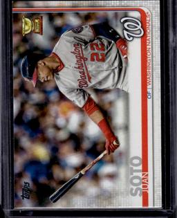 Juan Soto 2019 Topps Rookie Cup #213