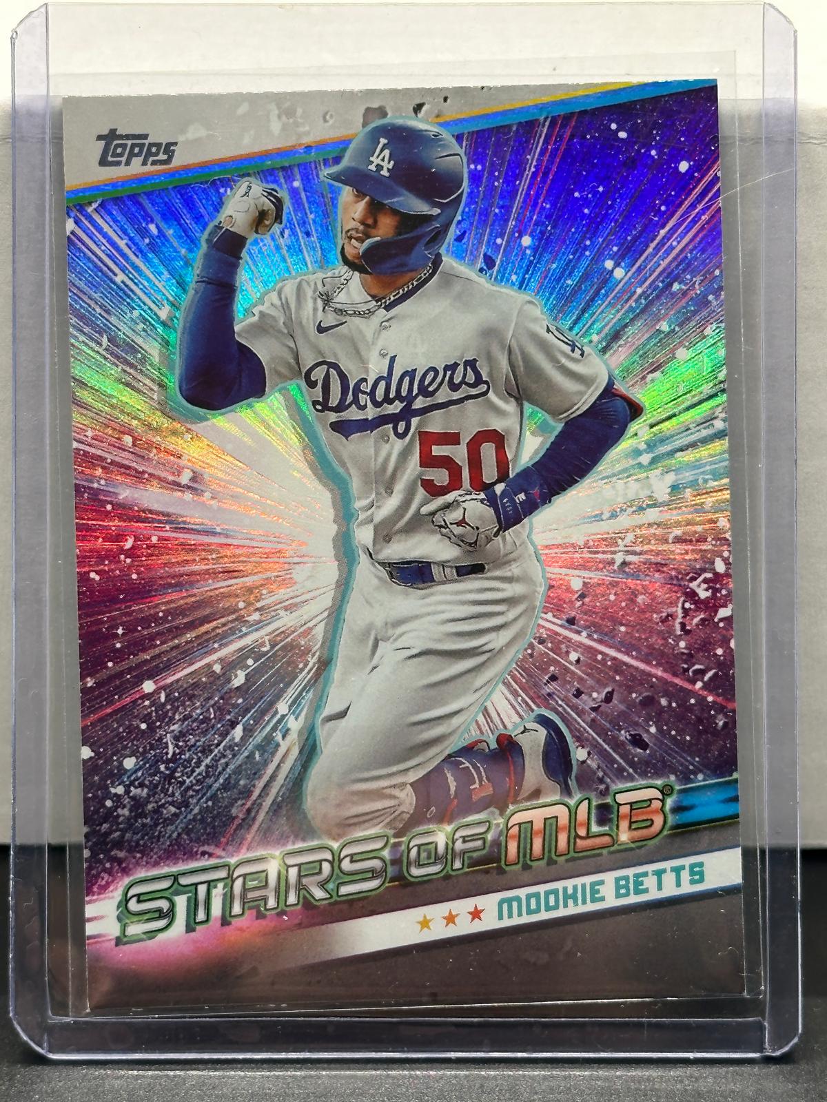 Mookie Betts 2024 Topps Stars of MLB Insert #SMLB-9