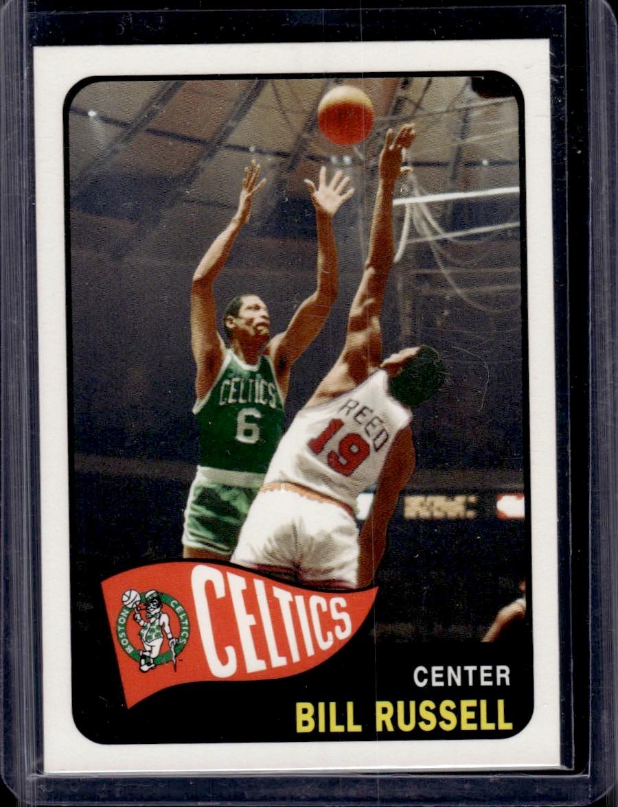 Bill Russell 2007 Topps The Missing Years Insert #BR65