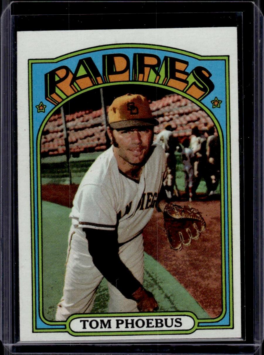 Tom Phoebus 1972 Topps #477