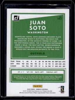 Juan Soto 2020 Panini Donruss #162