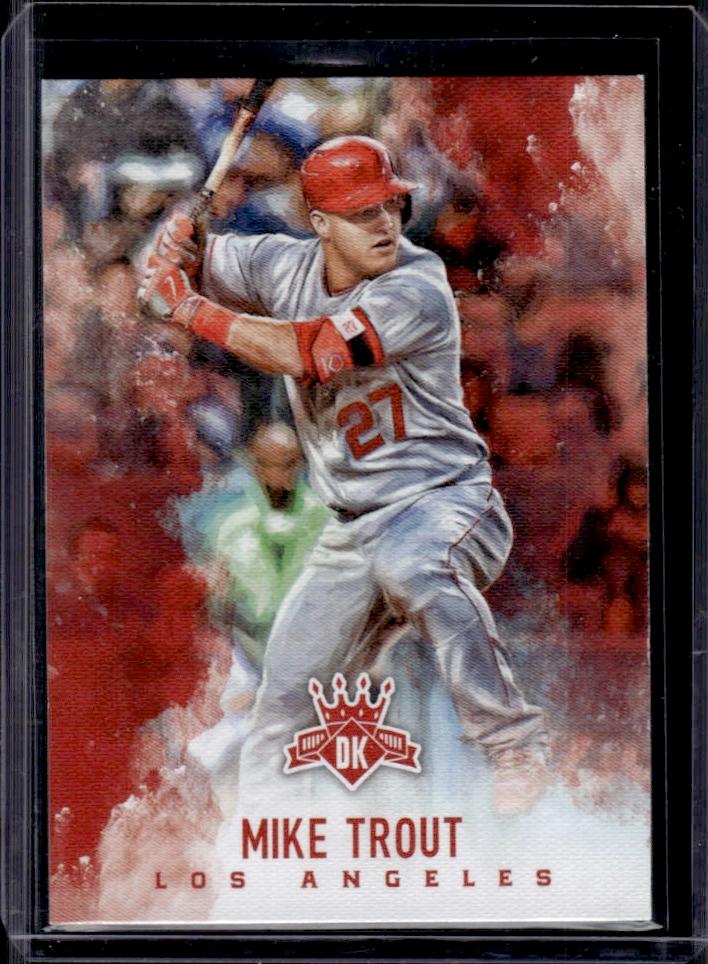 Mike Trout 2017 Panini Diamond Kings #67