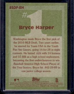 Bryce Harper 2016 Topps Archives 2010 #1 Draft Pick Insert #85DP-BH