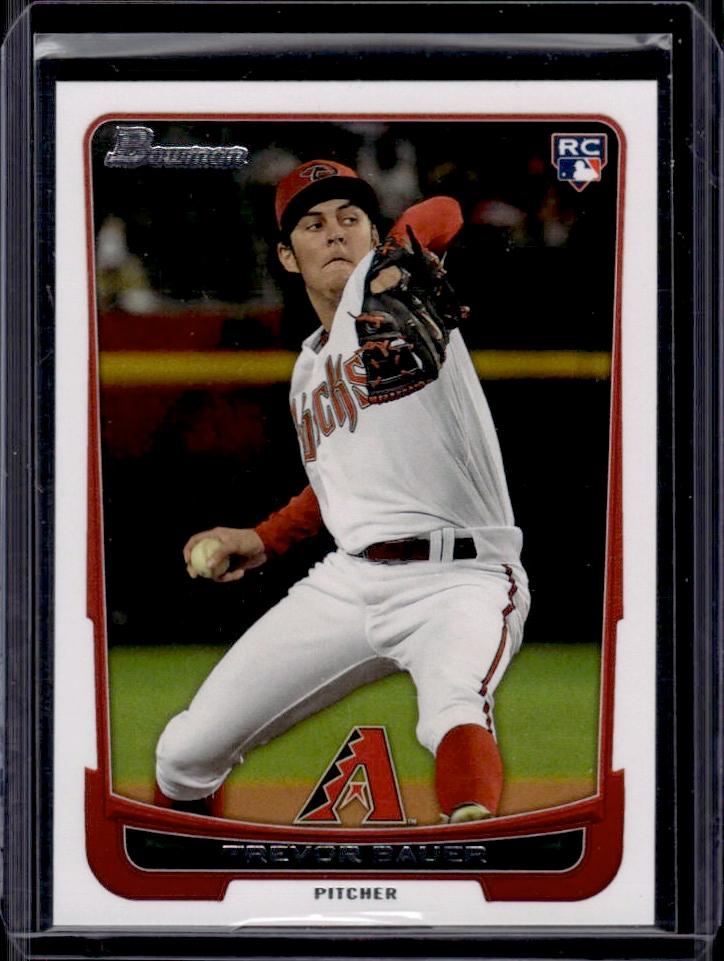 Trevor Bauer 2012 Bowman Rookie RC #1