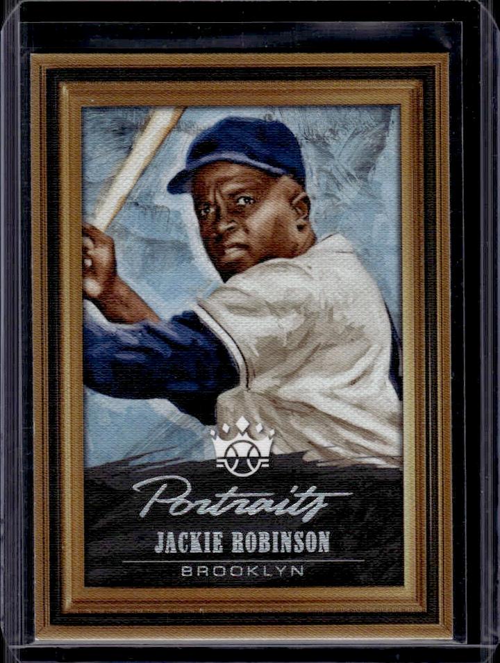 Jackie Robinson 2018 Panini Diamond Kings Portraits Insert #P12