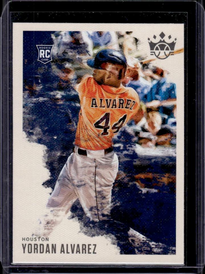 Yordan Alvarez 2020 Panini Diamond Kings Rookie RC #58