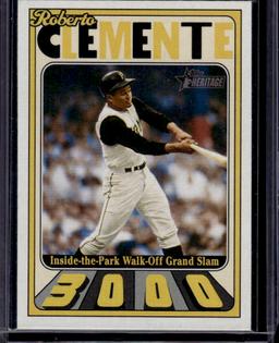 Roberto Clemente 2021 Topps Heritage 3000 Insert #C3K-1