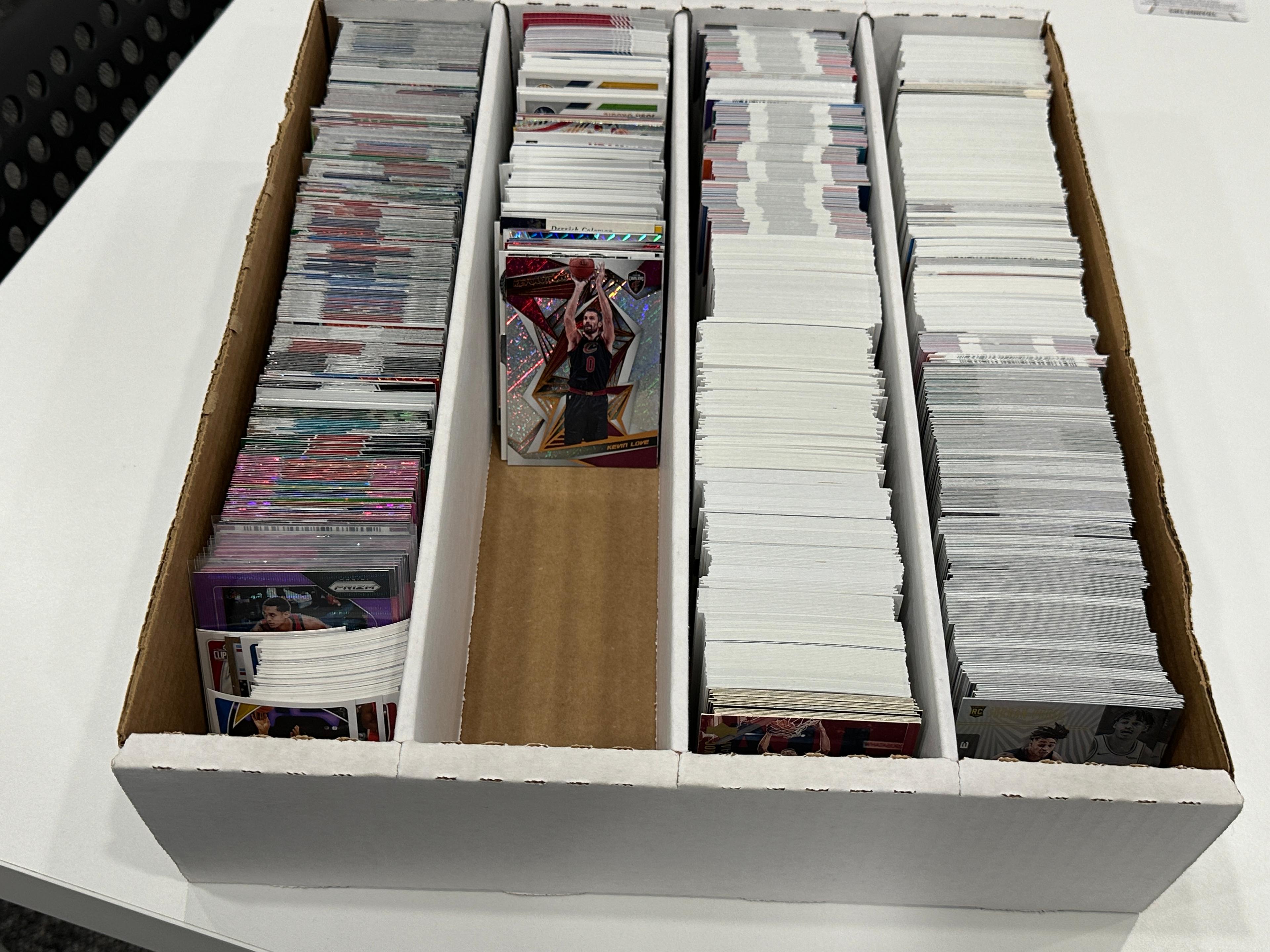 Huge 4 Row Monster Box NBA Cards