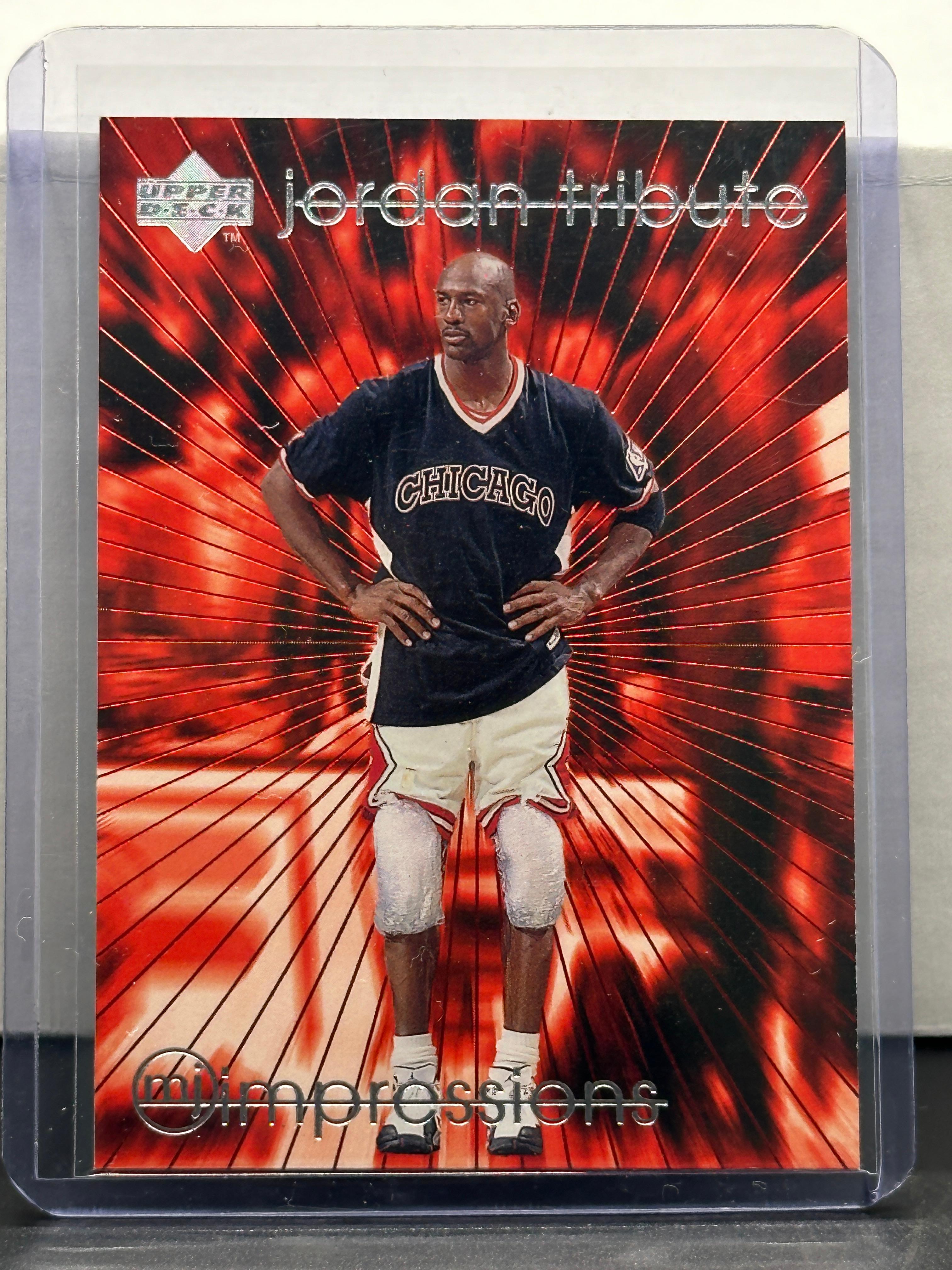 Michael Jordan 1997 Upper Deck Jordan Tribute #mj56