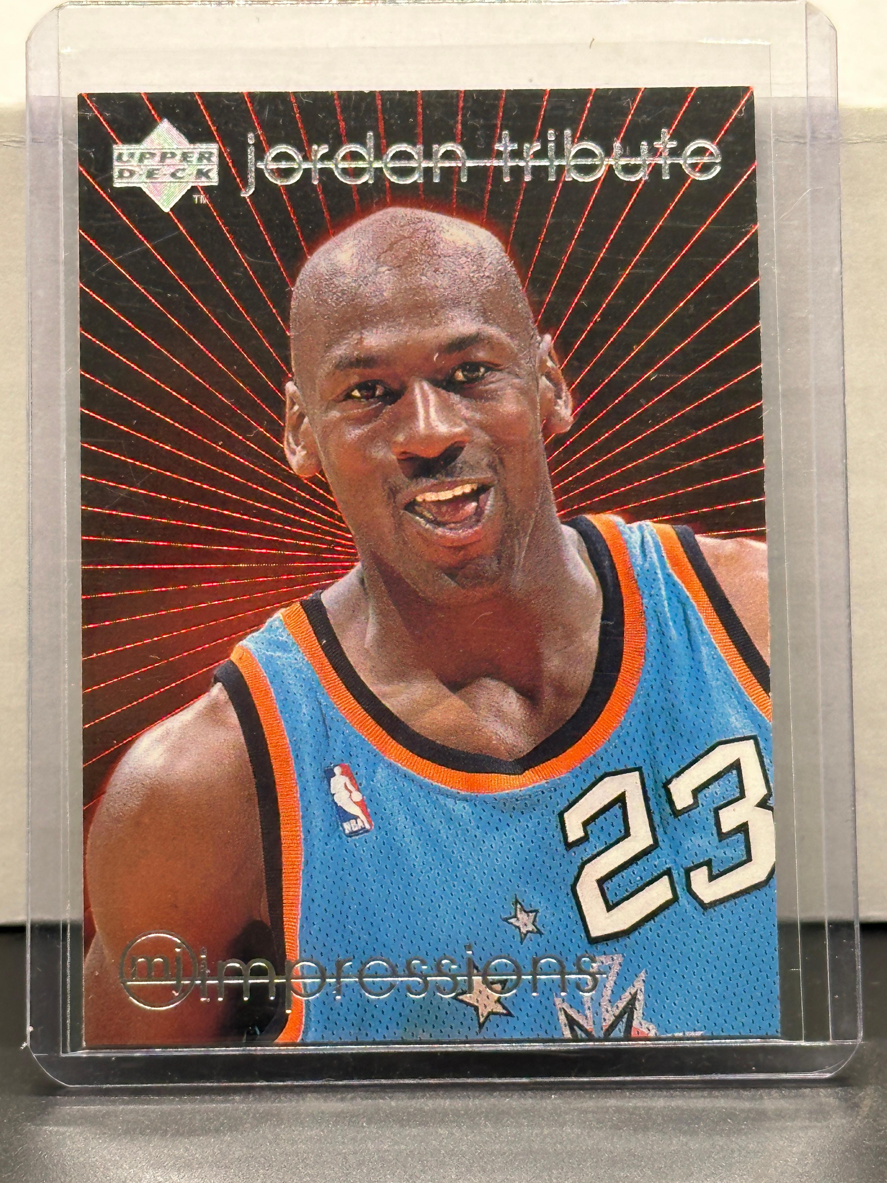 Michael Jordan 1997 Upper Deck Jordan Tribute #mj60