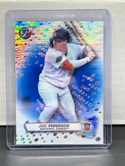 Joc Pederson 2023 Topps Pristine Blue (#8/75) Refractor #288