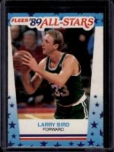 Larry Bird 1989 Fleer All Star Sticker #10