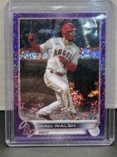 Jared Walsh 2022 Topps Chrome Purple Speckle (#208/299) Refractor #24