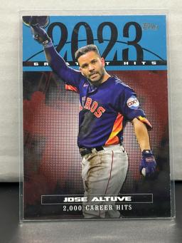Jose Altuve 2024 Topps Greatest Hits Blue Insert Parallel #23GH-19