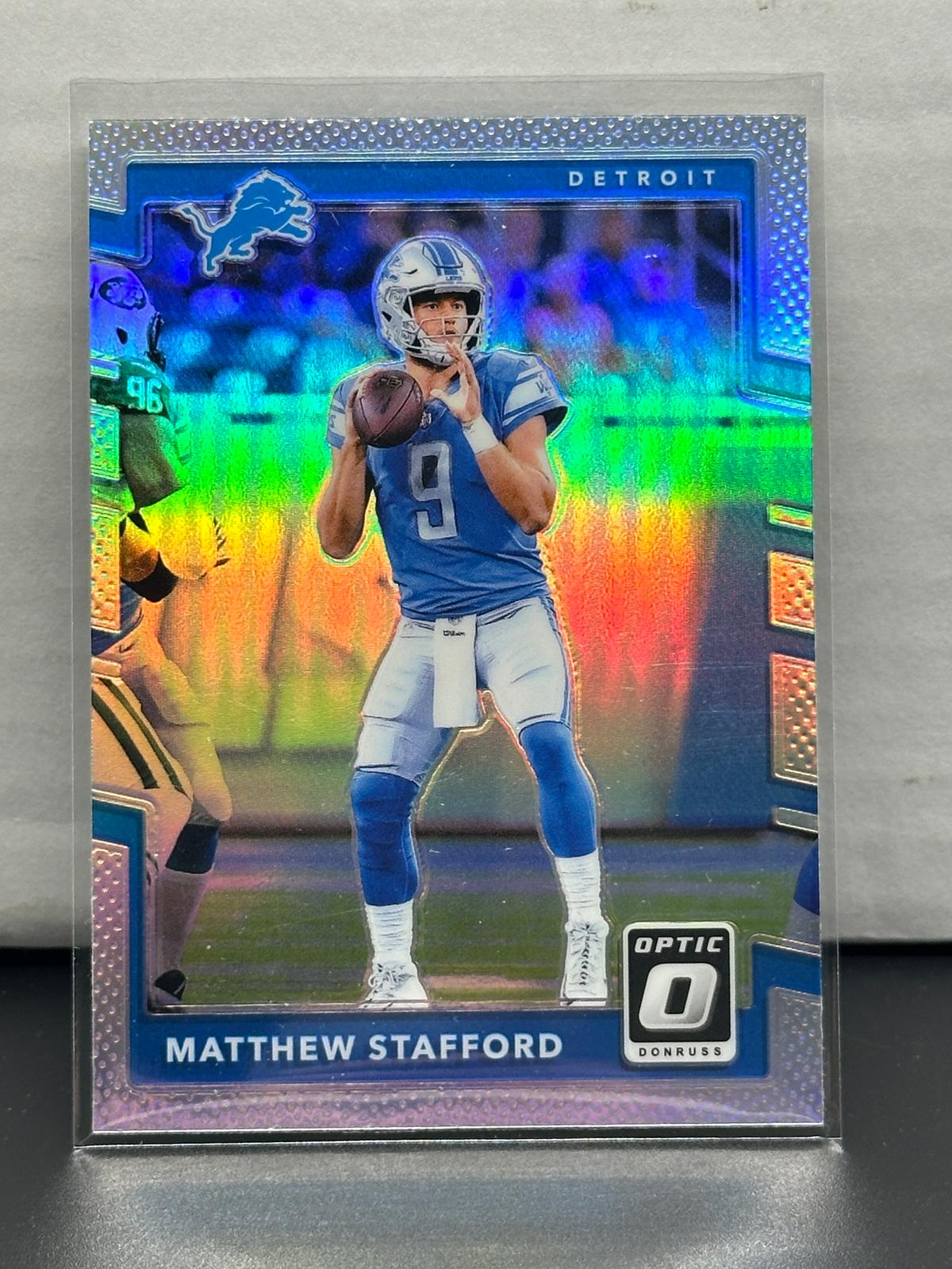 Matthew Stafford 2017 Panini Donruss Optic Silver Prizm #94