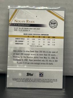 Nolan Ryan 2021 Topps Gold Label #9