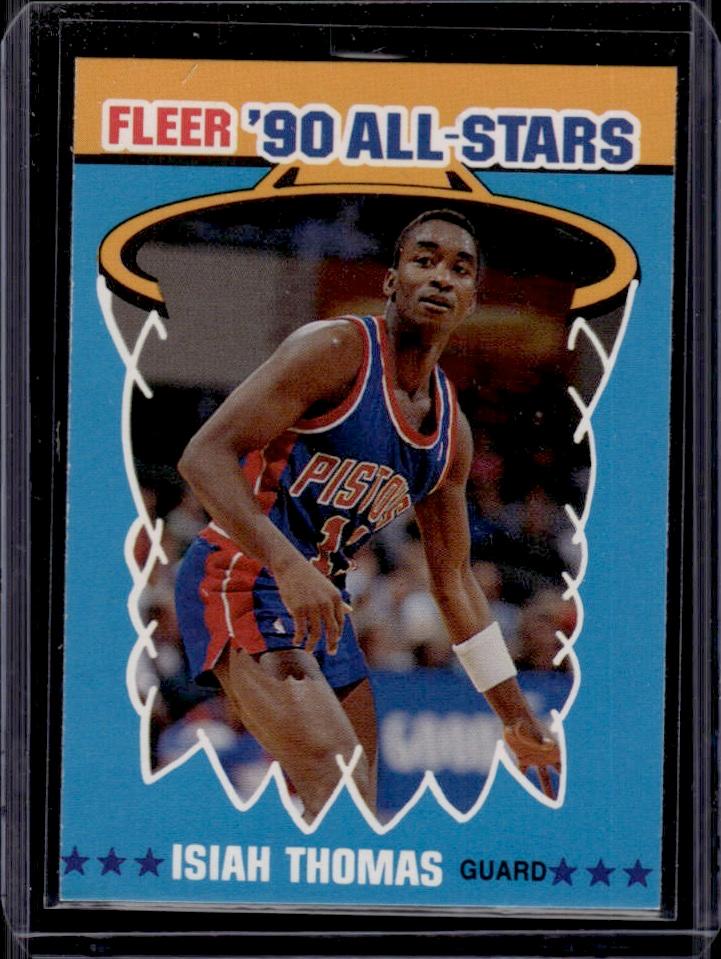 Isiah Thomas 1990 Fleer All-Stars Subset #6