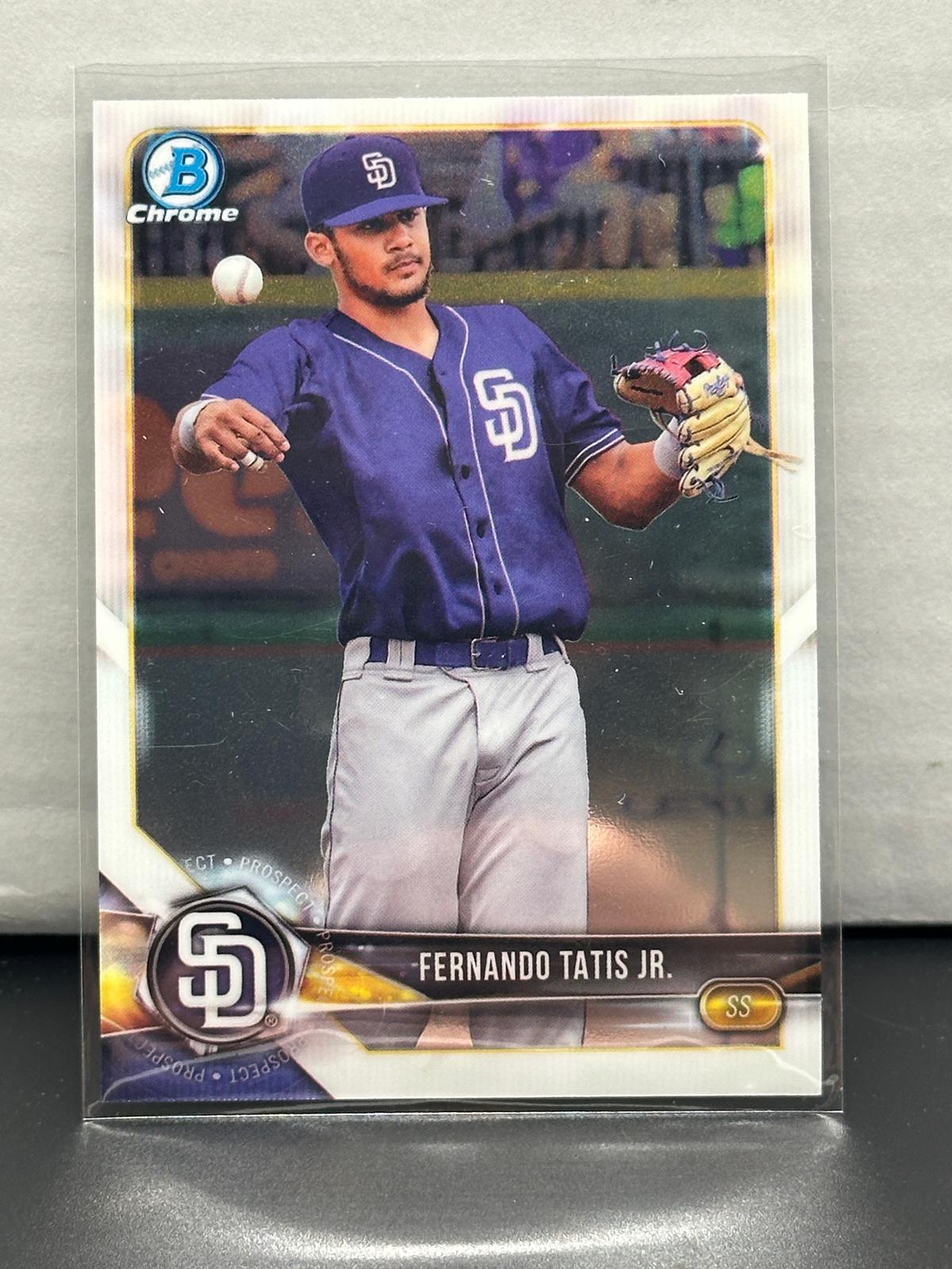 Fernando Tatis Jr. 2018 Bowman Chrome #BCP114