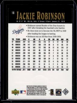 Jackie Robinson 2001 Upper Deck Cooperstown Collection #16