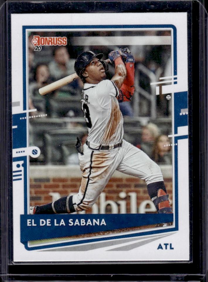 Ronald Acuna Jr. 2020 Panini Donruss Nicknames Variation #170