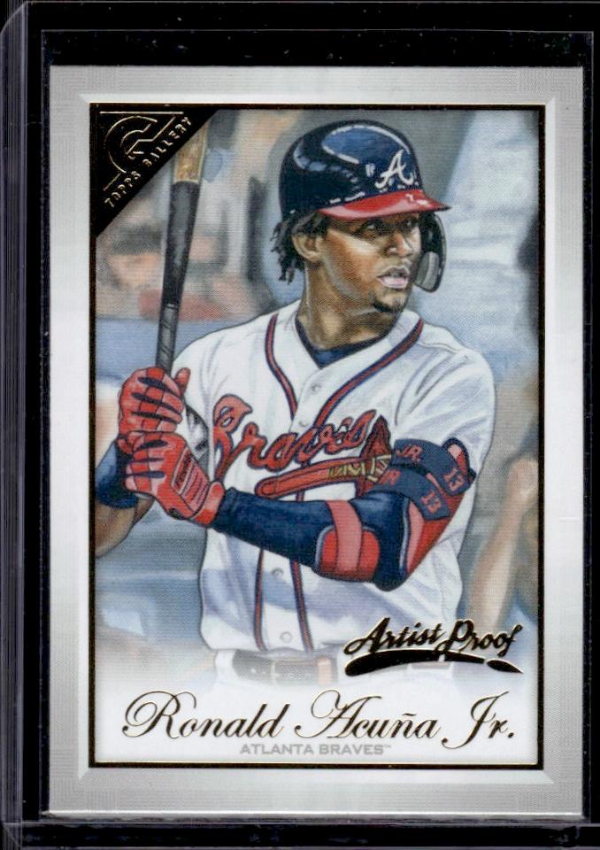 Ronald Acuna Jr. 2019 Topps Gallery Artist Proof Parallel #78