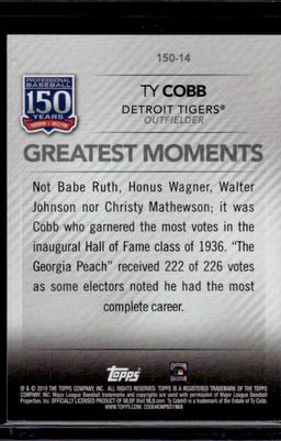 Ty Cobb 2019 Topps Greatest Moments Insert #150-14