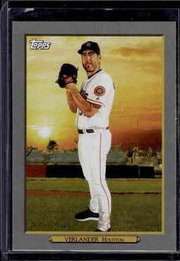 Justin Verlander 2020 Topps Turkey Red Insert #TR38