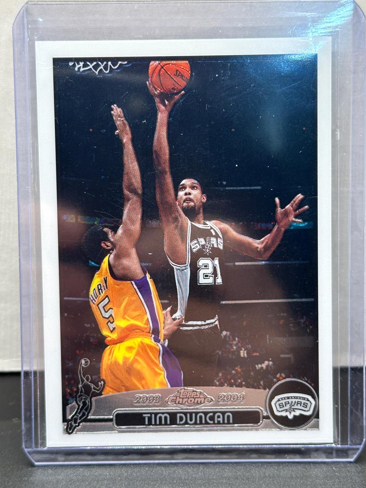 Tim Duncan 2004 Topps Chrome #21