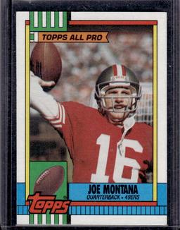 Joe Montana 1990 Topps All Pro 313