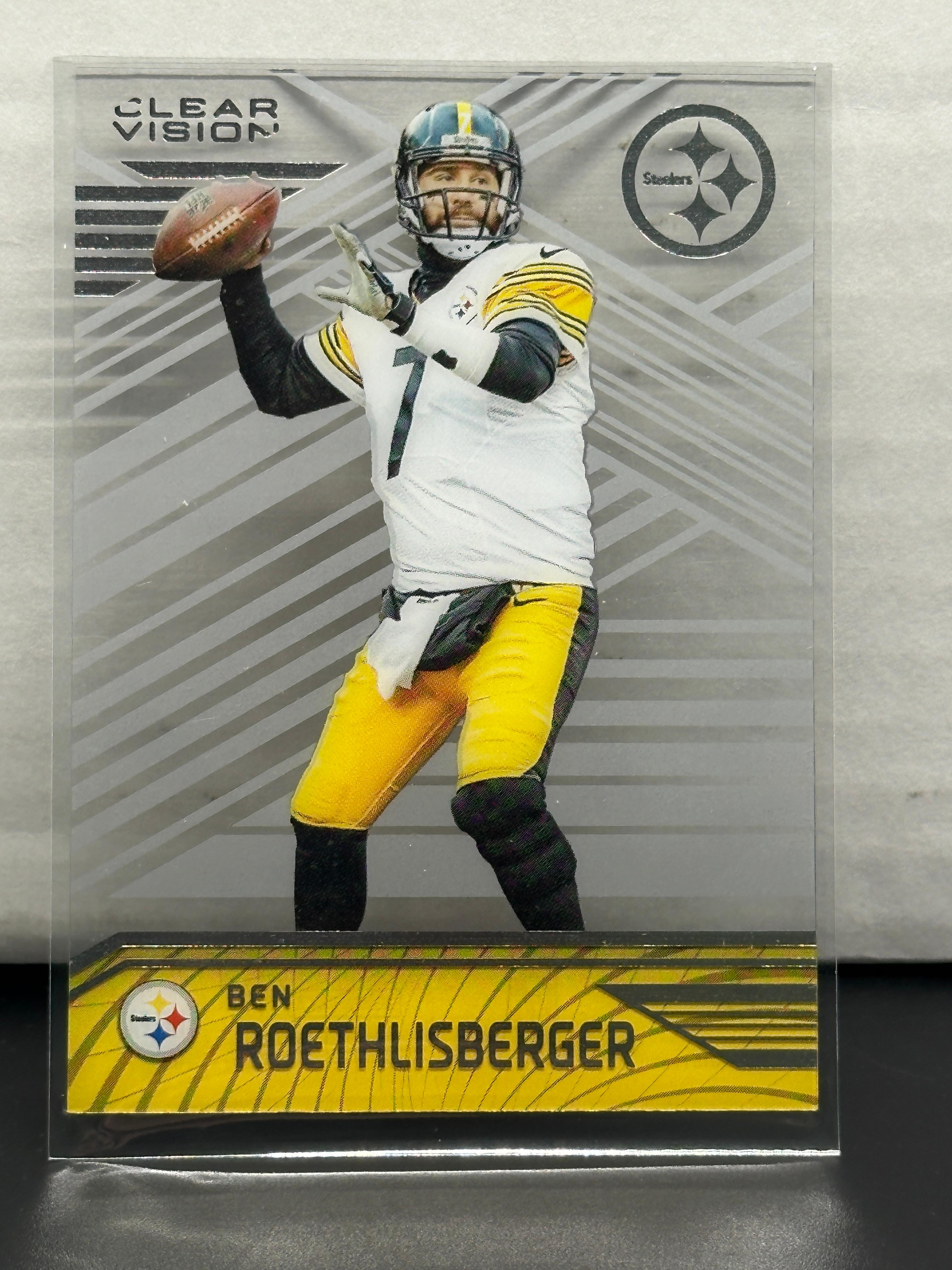 Ben Roethlisberger 2016 Panini Clear Vision Acetate #56