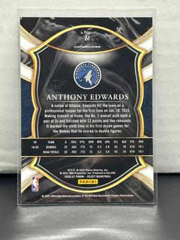 Anthony Edwards 2020-21 Panini Select Concourse Level Rookie RC #61