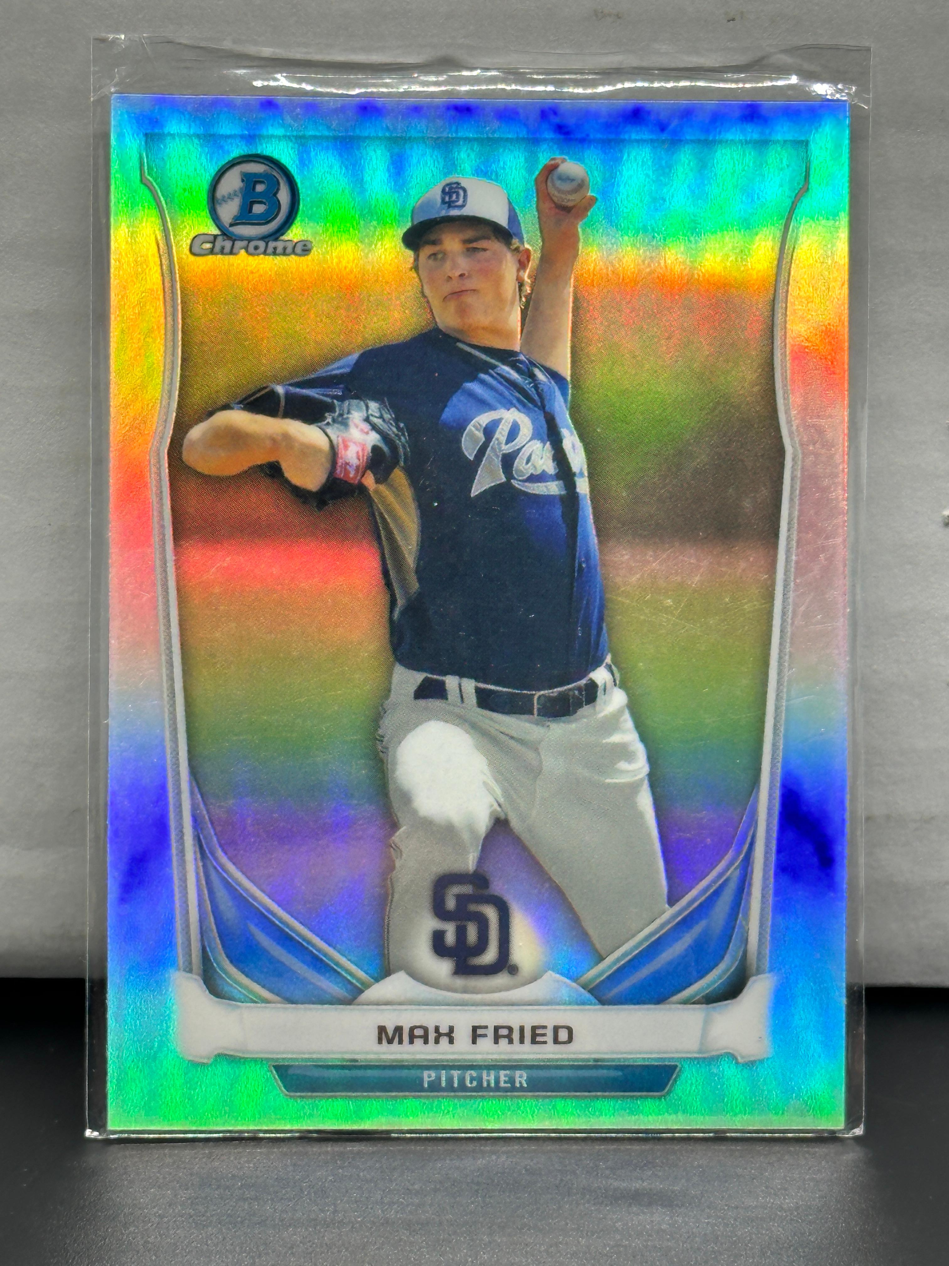 Max Fried 2014 Bowman Chrome Refractor #CTP-8