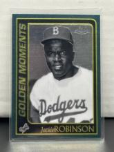 Jackie Robinson 2001 Topps Chrome Golden Moments #653