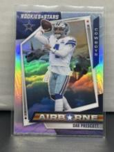 Dak Prescott 2021 Panini Rookies and Stars Airborne Silver Prizm Insert #AB-5