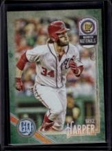 Bryce Harper 2018 Topps Gypsy Queen Green Border Parallel #50