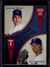 Nolan Ryan Yu Darvish 2013 Topps Franchise Forerunners Insert #FF-8