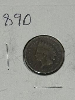 1890 Indian Head Penny