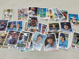 1982 Topps Lot of 47 Second Lot