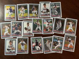 Lot of 18 Panini USA Stars and Stripes Chrome Cards