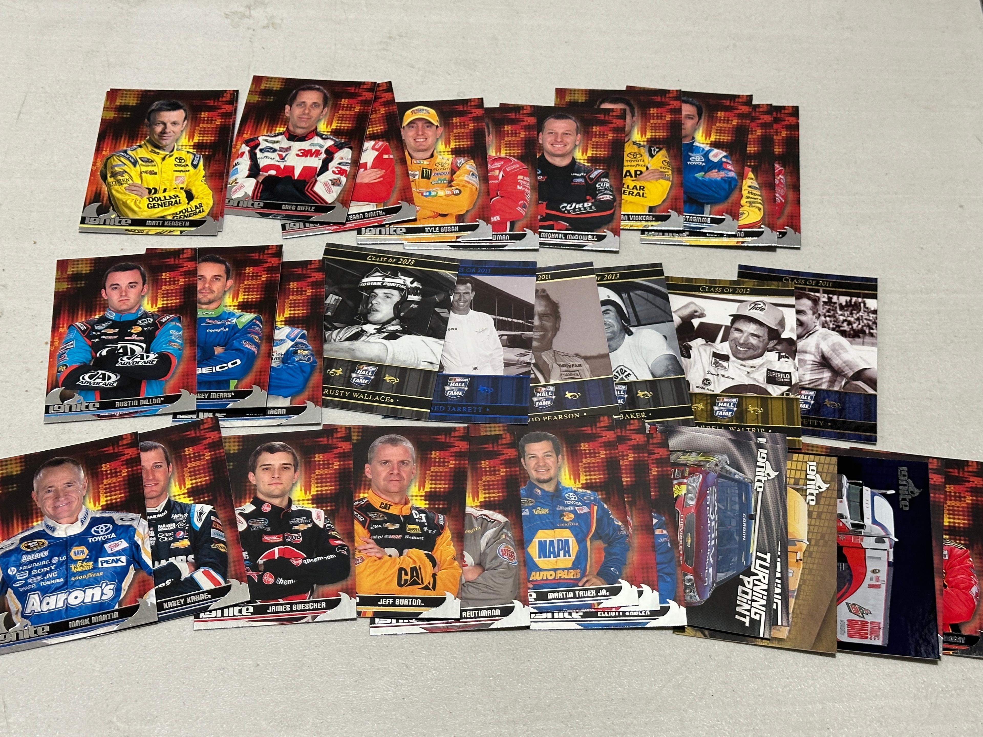 Lot of 35 Racing Cards