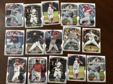 Lot of 15 Bowman MLB Cards - Many rookies, 13 1sts