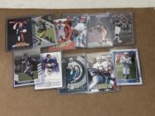 Lot of 10 NFL Cards - Elway, Marino, Eli, Rodgers