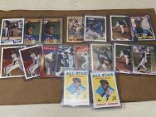 Dwight Gooden Doc Lot of 17 Baseball MLB Cards