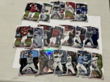 2023 Bowman Lot of 18 - Mostly all rookies, Roderick Arias Chrome Refractor