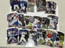 Lot of 17 Bowman - 2 Chrome Rookies, Mostly all rookies, Jackson Chourio