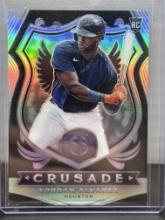 Yordan Alvarez 2020 Panini Chronicles Crusade Silver Prizm Rookie RC #2