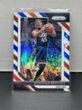 Donovan Mitchell 2018-19 Panini Prizm Red White Blue Prizm #143