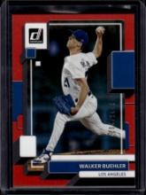 Walker Buehler 2022 Panini Donruss Red (#1206/2022) Border Parallel #148