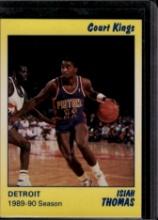 Isiah Thomas 1990 Star Court Kings #85