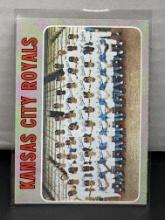 Kansas City Royals Team Card 1970 Topps #422